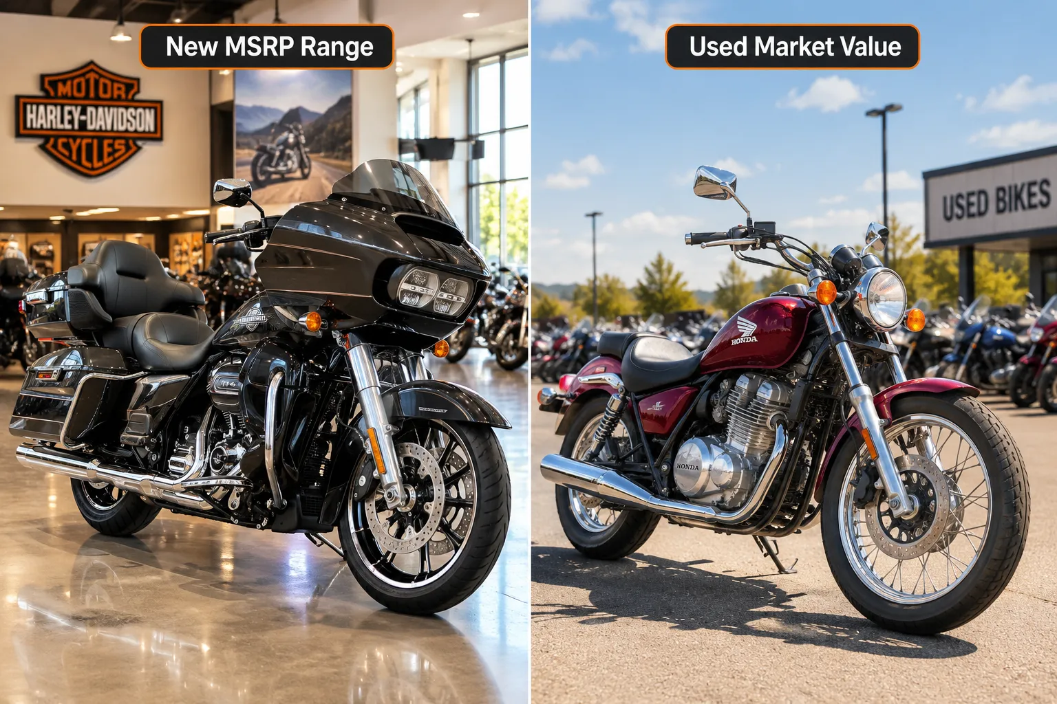 Pricing Breakdown: Harley-Davidson vs Honda Motorcycles in 2026