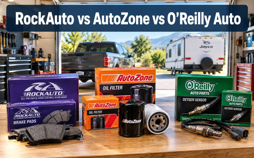RockAuto vs AutoZone vs O’Reilly Auto Parts: Where DIY Mechanics and RV Owners Save the Most in 2026