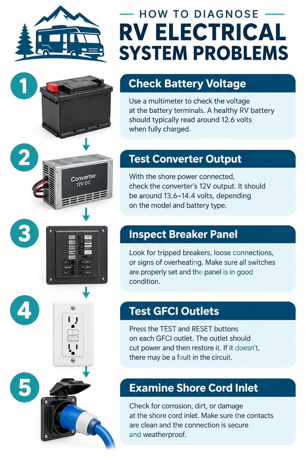 Step-by-Step: How to Diagnose RV Electrical System Problems