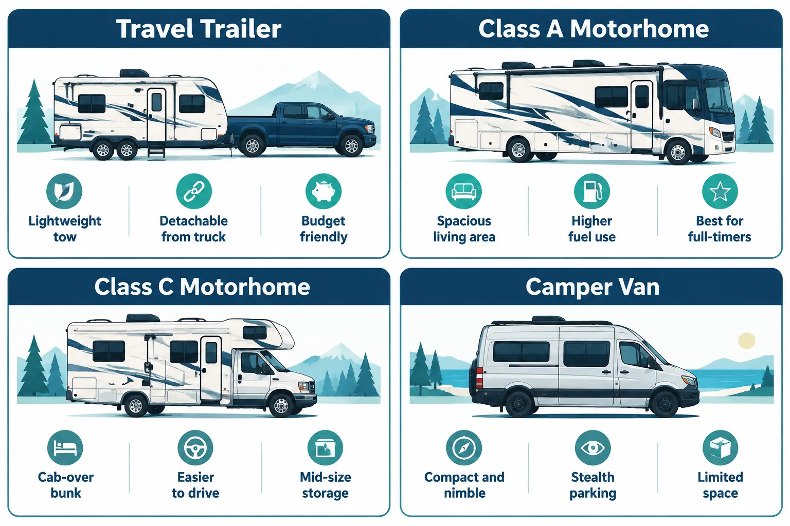 The Real Cost of Full-Time RV Living: Budgets, Rigs, and Market Trends