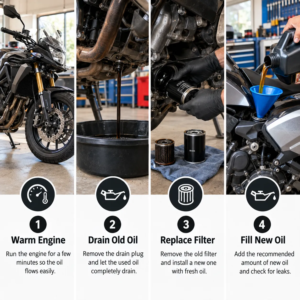 Change Intervals: How Often Should You Change Motorcycle Oil