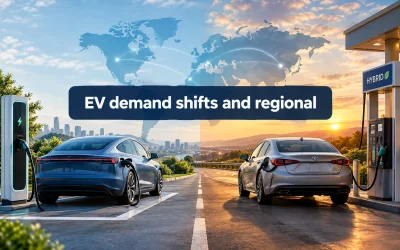 EV Demand Shifts and Regional Polarization in the Car Market