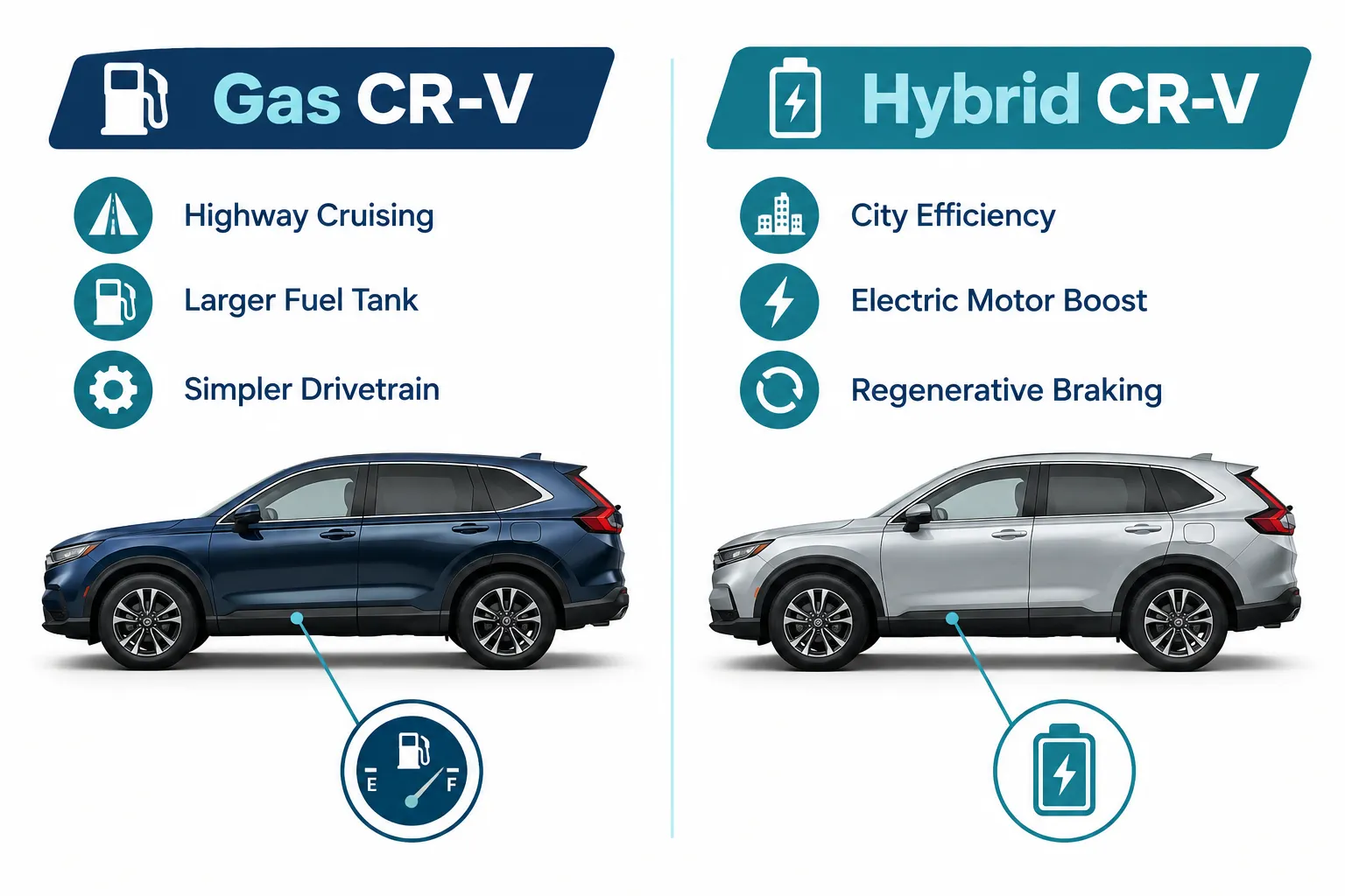 Fuel Economy and Real-World Savings in the Honda CR-V Hybrid vs Gas Debate