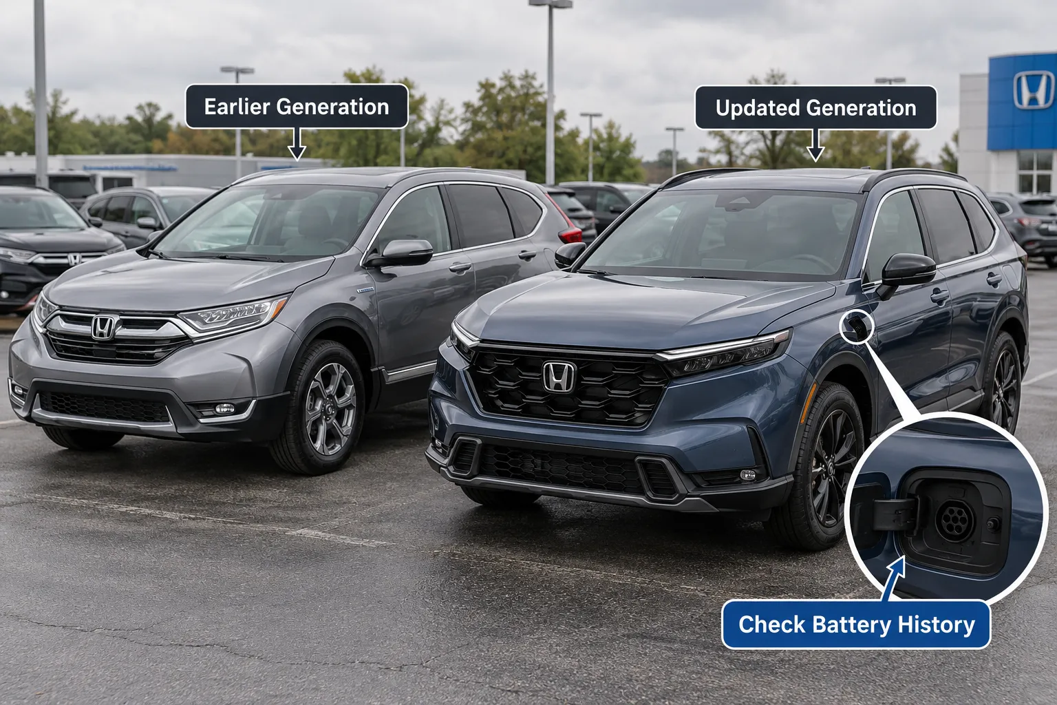 Generational Differences: What Matters for Used-Buying a Honda CR-V Hybrid vs Gas