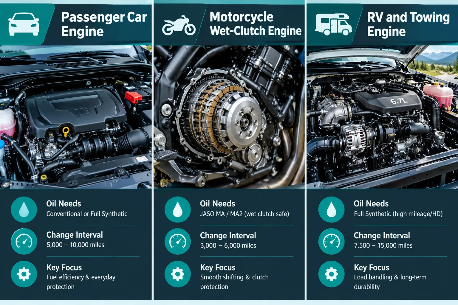 Mobil vs Castrol vs Valvoline: Best Motor Oil for Cars, Motorcycles, and RV Engines, Head-to-Head